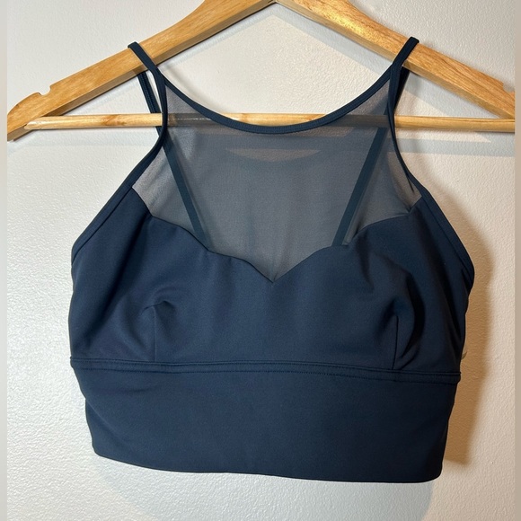Lululemon Adore Your Core Bra Size 4  Navy Blue Nocturnal Teal - Picture 3 of 6
